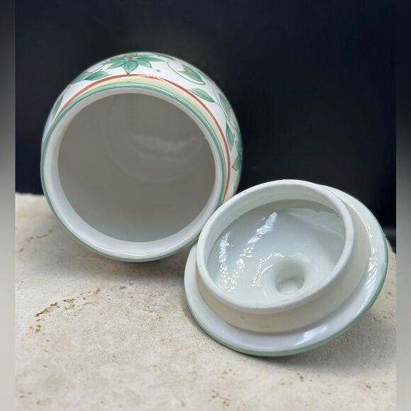 Rare Vintage French Quarter (LG) Stoneware Canister Jar by PFALTZGRAFF - Picture 7 of 10